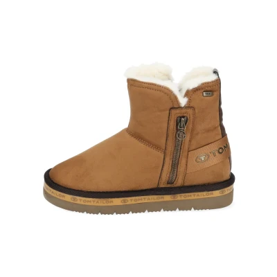 Afbeelding van TOM Tailor Snowboots, Dames, Maat: 40, Camel Textiel