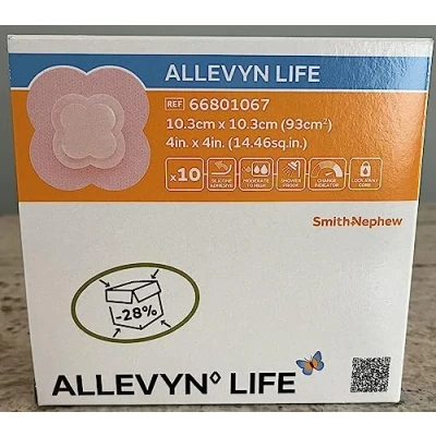 Afbeelding van Allevyn Life 10,3 x cm 10 stuks