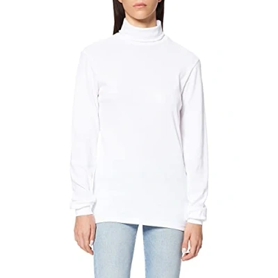 Afbeelding van Trigema dames coltrui, wit, S