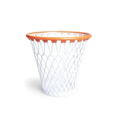 Afbeelding van Excelsa Basketbalmand, prullenmand, polypropyleen, wit, 32 x 30 cm