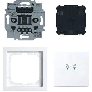 Afbeelding van Busch free home flex dimmer set future 84 wireless 2cka006200a0294