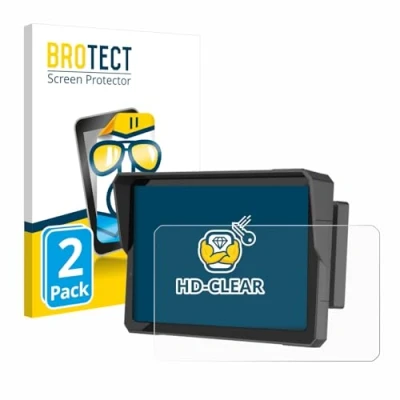 Afbeelding van BROTECT Screenprotector voor Carpuride W702B Pro 7&quot; Folie Beschermfolie transparant (2 Stuks)