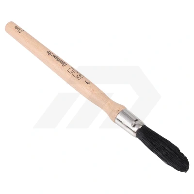Afbeelding van Copenhagen Pro universeel patentkwast maat 4 zwart Chinees varkenshaar FSC houten steel 23.104.04