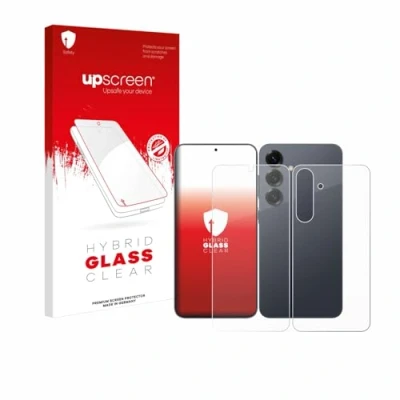 Afbeelding van upscreen Screenprotector voor Samsung Galaxy S25 Plus (Voor+Achter) Folie Beschermfolie Beschermglas transparant