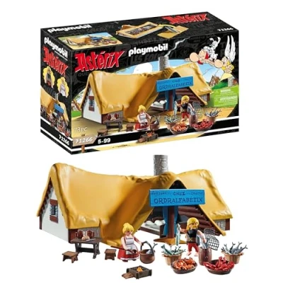 Afbeelding van Playmobil ASTÉRIX: DE HUT VAN Hoefnix Miniaturen voor kinderen, Maat: One Size, Multi coloured