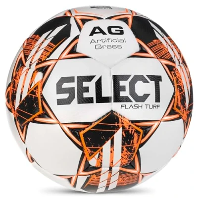 Afbeelding van Select Flash Turf V23 Kunstgrasbal Wit / Zwart Fluo Oranje Maat: 5