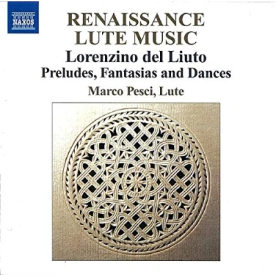 Afbeelding van Marco Pesci Lorenzino del Liuto: Renaissance Lute Music (Preludes, Fantasias And Dances) (CD)
