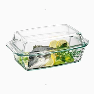 Afbeelding van Bohemia Cristal 093/006/031 SIMAX kom vierkant ca. 2,8 liter met hoog deksel van hittebestendig borosilicaatglas