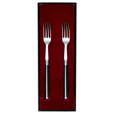 Afbeelding van KAI SHUN PREMIER Tim Mälzer vorkset, 32 lagen damaststaal, walnootgreep, TDM 0990, 29,40 x 10,80 3,20 cm