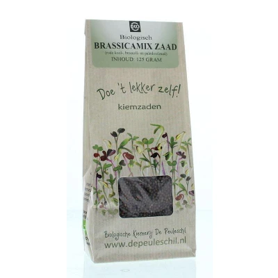 Afbeelding van Peuleschil Brassicamix Zaad Bio, 125 gram
