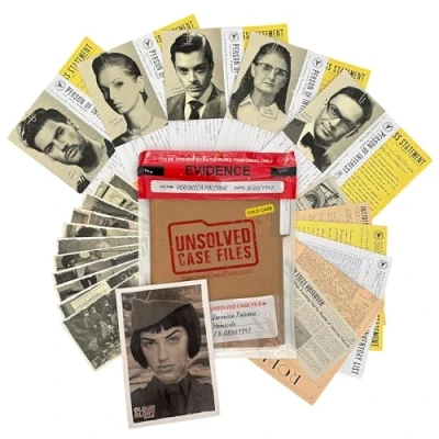 Afbeelding van Unsolved Case Files Falcone, Veronica Cold Murder Mystery Game Kun jij de misdaad oplossen?