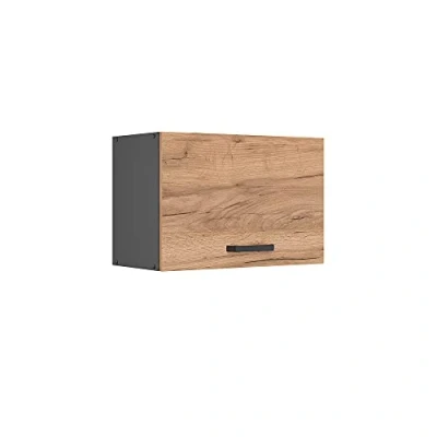 Afbeelding van Vicco Hangkast &quot;R Line&quot;, Krachtige eik goud/Antraciet, 60 cm Plat