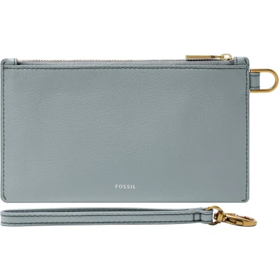 Afbeelding van FOSSIL Utensil zak Gift Wristlet Smokey Blue Blauwgrijs