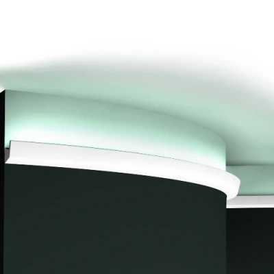 Afbeelding van Orac CX189F designprofiel 200x2,7x2,7 cm een hoekig en compact voor indirecte verlichting