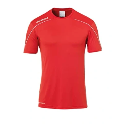 Afbeelding van Uhlsport Stream 22 Shirt Korte Mouw Rood Wit Maat 2XL