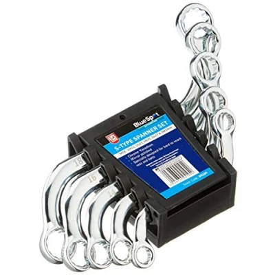 Afbeelding van Blue Spot 04104 S Type Spanner Set (5 stuks)