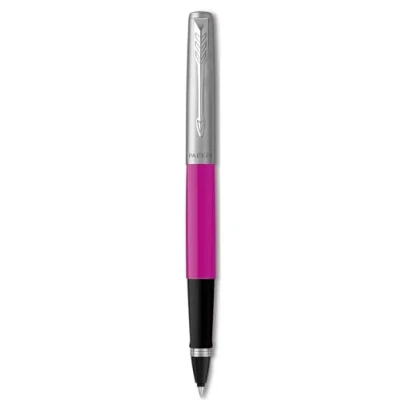 Afbeelding van Newell Brands Parker Jotter Rollerball Pen Magenta met zwarte inkt fijne punt, 1 Count (Pack van 1)