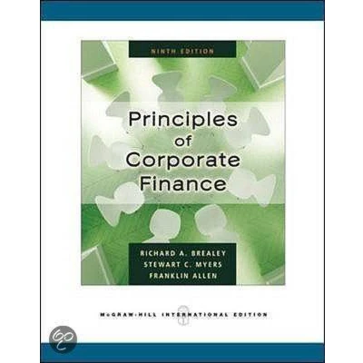 Afbeelding van Principles Of Corporate Finance