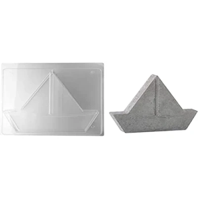 Afbeelding van Rayher 36085000 gietvorm zeilboot, 28 x 26,5 cm, diepte 4 materiaal PET, voor het uitgieten met creatief beton, sieraden raysin gietpoeder, betongietvorm