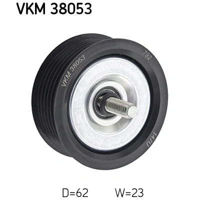 Afbeelding van Skf Geleiderol (poly) V riem VKM 38053
