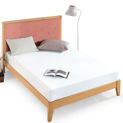 Afbeelding van ZINUS matras 140 x 190 cm 20 hoogte van traagschuim met ultra verkoelende gel groene thee Oeko Tex gecertificeerd