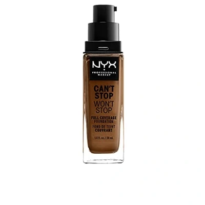 Afbeelding van NYX Professional Makeup Can&#039;t Stop Won&#039;t Full Coverage Foundation Sienna 30 ml