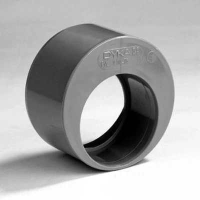 Afbeelding van Dyka Verloopoopring excentrisch tbv binnenriolering keurmerk BRL52100 125 x 40mm