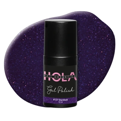 Afbeelding van Gelpolish #127 Stardust 10ml Paars Gelnagellak Hola
