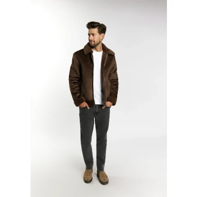 Afbeelding van Overgangsjack van imitatiebont DREIMASTER M / Bruin 100% Polyester