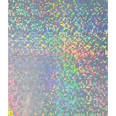 Afbeelding van 10 Vellen A4 Afdrukbare Zelfklevende Mozaïek Disco Transparante Holografische Vinyl Overlay Laminaat Stickers