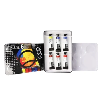 Afbeelding van QoR Modern Watercolors Aquarelverf 11ml Introductieset met 6 kleuren