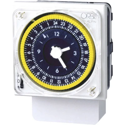 Afbeelding van ORBIS Zeitschalttechnik ALPHA QRD Schakelklok voor DIN rails 230 V/AC 1x wisselcontact 16 A 250 Dagprogramma