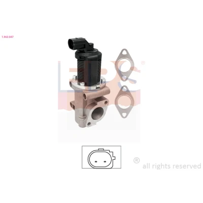 Afbeelding van EPS 1.963.047 EGR klep FIAT: Doblo I Cargo