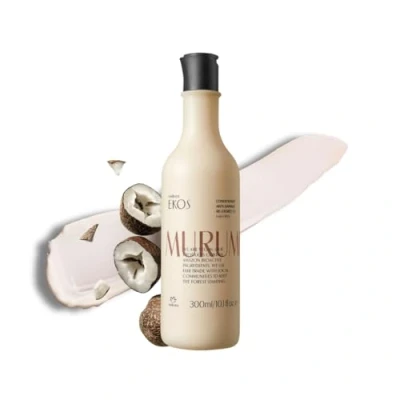 Afbeelding van NATURA Ekos Murumuru Repair Conditioner Voor beschadigd, droog, broos haar Herstelt en ontwart het effectief 100% veganistisch Cruelty Free 300 ml fles
