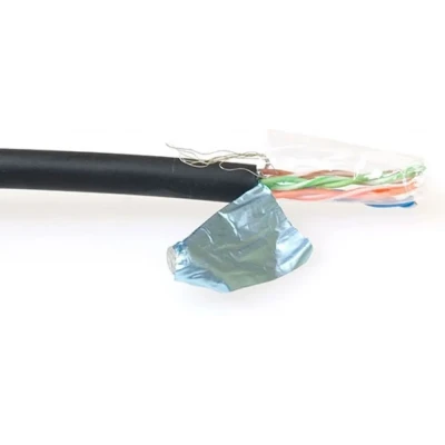Afbeelding van ACT CAT5E F/UTP LSZH soepel patch zwart 500 m