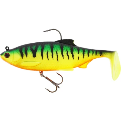Afbeelding van Westin Ricky the Roach Shadtail Rigged &#039;N Ready 14cm Firetiger Shad