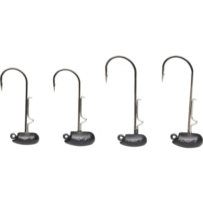 Afbeelding van Savage Gear Ned Jighead Matt Black (3 pcs) Maat : Haak 2/0 9g
