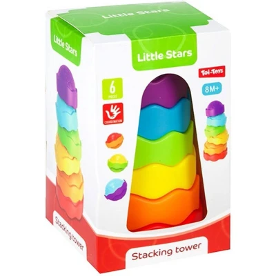 Afbeelding van Little Stars Stapeltoren Cake 6 delig