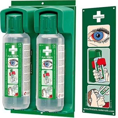 Afbeelding van Cederroth, EHBO doos, wandhouder, voor twee oogspoelflessen (Eerste Hulp Kit Accessoires)
