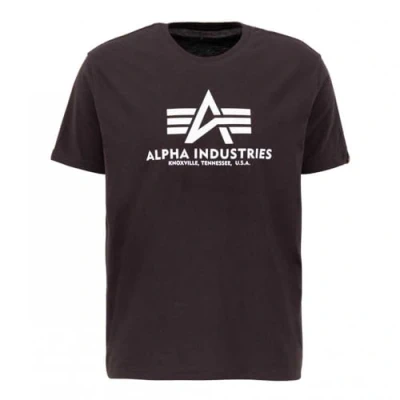 Afbeelding van Alpha Industries Tshirt print, Heren, Maat: Small, Hunter brown