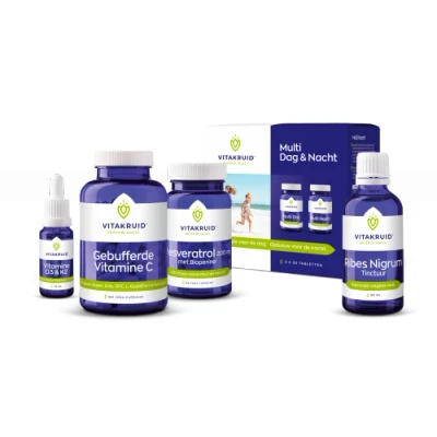 Afbeelding van Vitakruid Gebufferde Vitamine C, 180 Veg. capsules