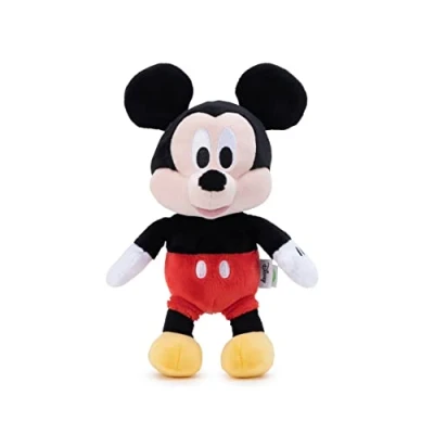 Afbeelding van Disney Mickey Mouse, recycled materiaal, 25cm, duurzaam speelgoed, knuffel, pluche, vanaf 0 maanden