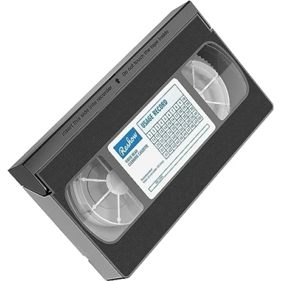 Afbeelding van Reshow VHS Videokopreiniger Voor VHS/VCR spelers Droge Technologie Geen Vloeistof Nodig Herbruikbaar 30 Keer