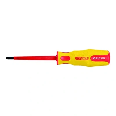 Afbeelding van KS Tools, Schroevendraaiers, ERGOTORQUE VDE PH schroevendraaier, PH0 (Phillipps kruissleuf (PH))