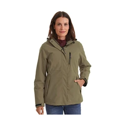 Afbeelding van Killtec Kow 140 Wmn Jckt functionele jas voor dames, winterjas met afritsbare capuchon, 00762 lichtolijf, 40