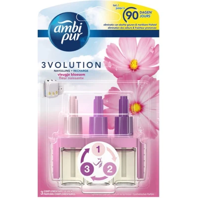 Afbeelding van Ambi Pur 3Volution Navulling voor Elektrische Luchtverfrisser Paradise Flowers 20 ml