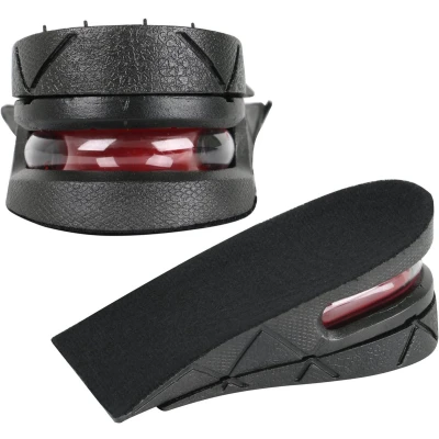 Afbeelding van Verhogende Inlegzolen Hakverhoger Hielverhoging Heellift Hoge Hielverhoger Hielbeschermers Zooltjes Schoenen Hielspoor Gelzooltjes Hielzooltjes EVA Demping Zwart 3.5 5 cm 1 Paar