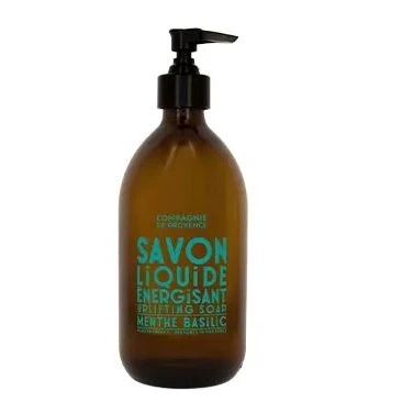 Afbeelding van Savon de Marseille vloeibare zeep Menthe Basilic 300 ml
