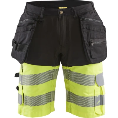 Afbeelding van Blaklader High Vis short 1596 1811 Zwart/High Geel C58