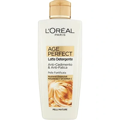 Afbeelding van L&#039;Oréal Paris Age Perfect Golden reinigingsmelk, geschikt voor ruwe huid, 200 ml